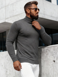 Vīriešu svīteris grafīta OZONEE NB/MMB600/3Z