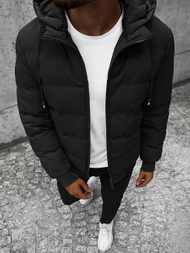 Vīriešu divpusēja virsjaka melns OZONEE JS/M761/392