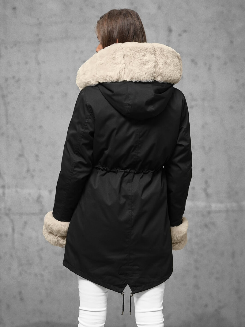 Sieviešu jaka melna OZONEE JS/5M3187/392