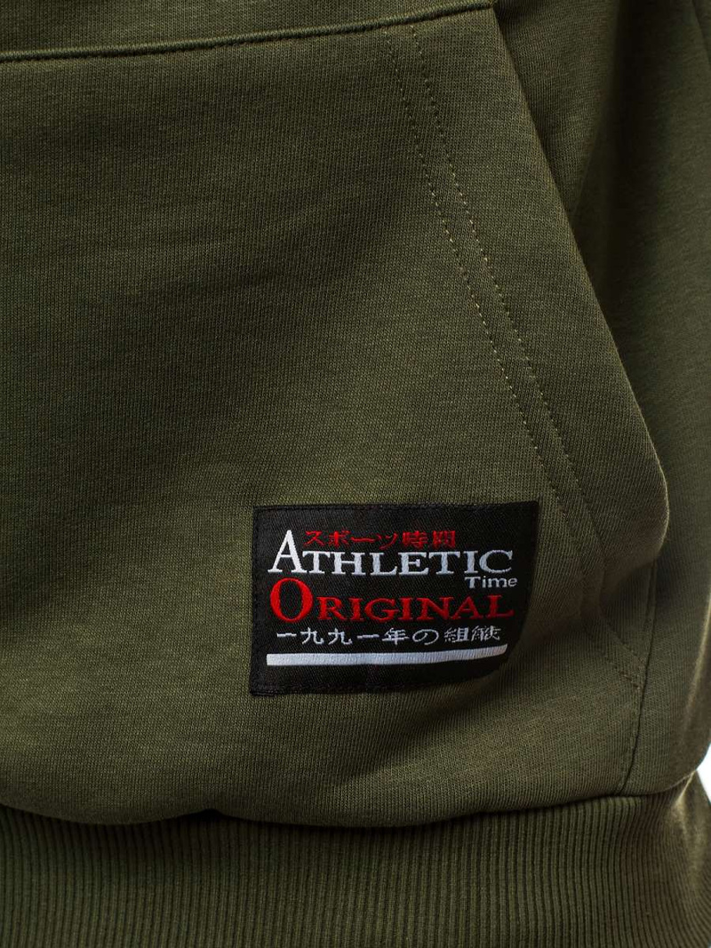 Vīriešu jaka zaļa OZONEE A/0963Z