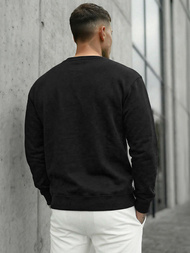 Vīriešu džemperis melns OZONEE JS/8B1768/3