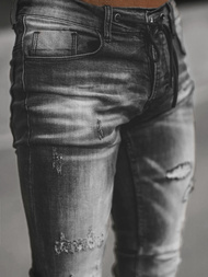 Vīriešu bikses debesu pelēki OZONEE NB/MP0005GZ