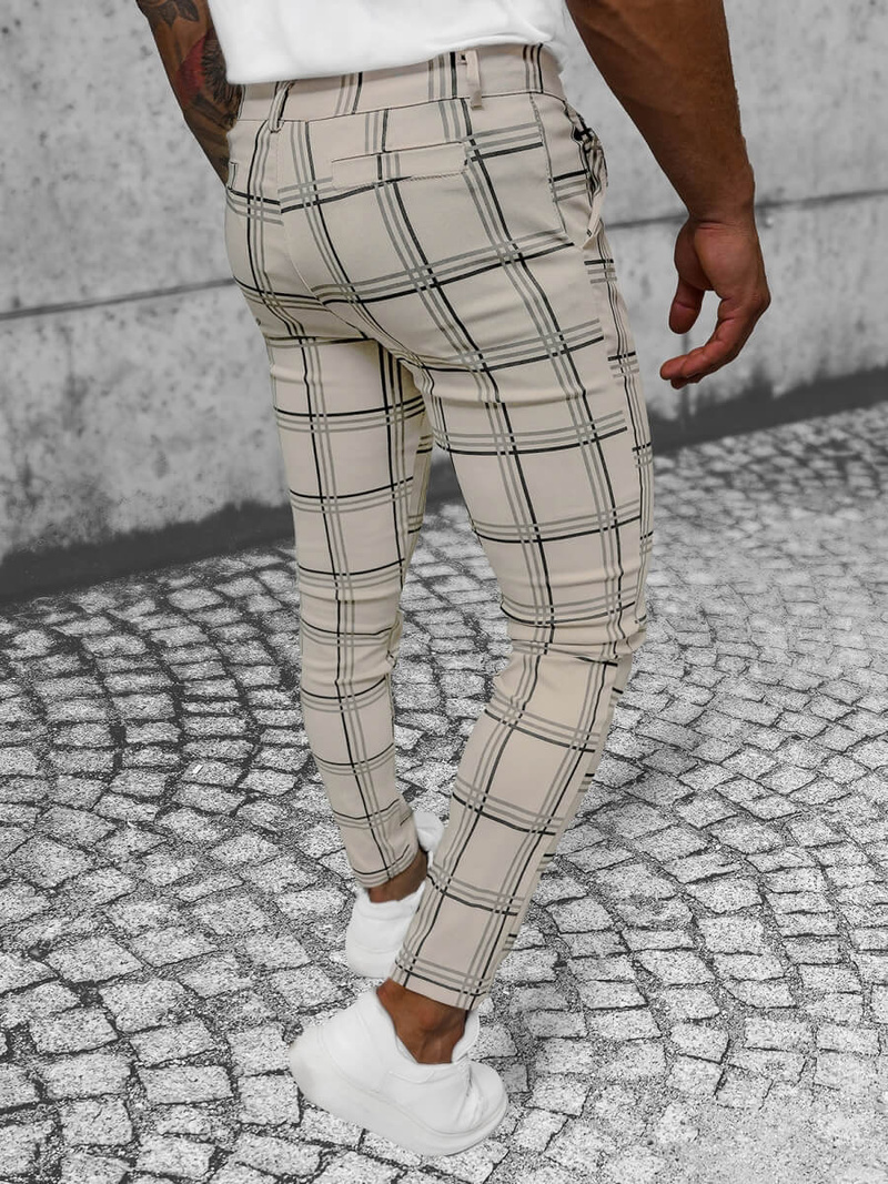 Vīriešu Chino Bikses Smilšu OZONEE O/P4028