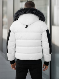 Vīriešu ziemas jaka balta OZONEE O/M798Z