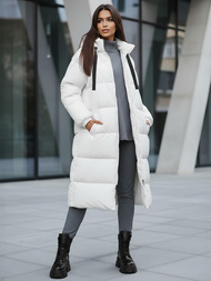 Sieviešu jaka balta OZONEE JS/5M3163/281Z