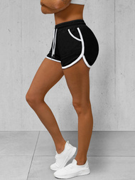 Sieviešu sporta šorti melni OZONEE JS/8K208/3