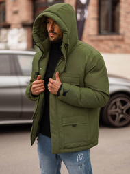 Vīriešu parka haki OZONEE JS/31M5018Z