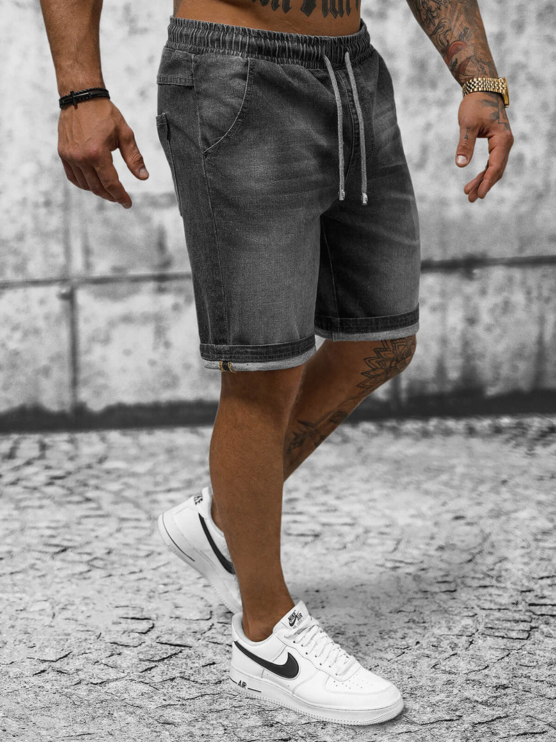 Vīriešu šorti grafīta OZONEE NB/MP0276GC