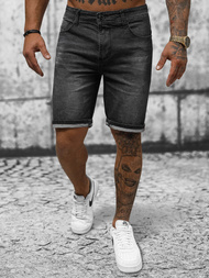 Vīriešu šorti melni OZONEE NB/MP0264N