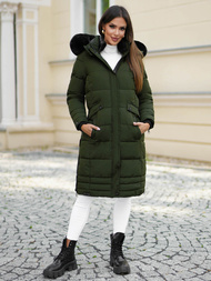 Sieviešu jaka haki OZONEE O/W377Z