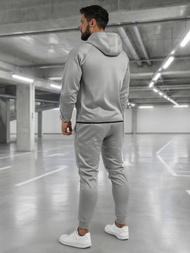 Vīriešu treniņtērps pelēks OZONEE JS/8C1966/2