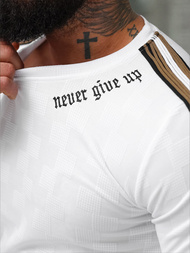 Vīriešu T-krekls Balts OZONEE O/QS11621