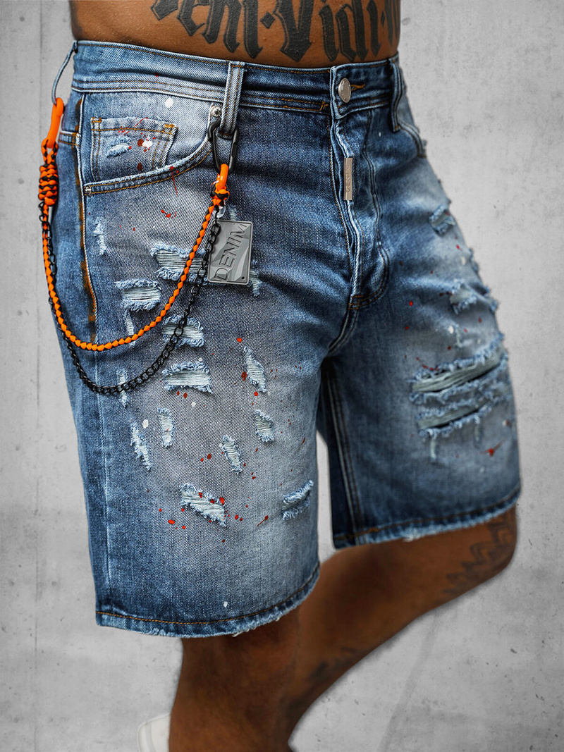 Vīriešu šorti debesu zilas OZONEE O/VIP/2412