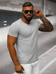 Vīriešu T-krekls Pelēks OZONEE JS/712007Z