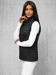 Sieviešu veste melna OZONEE JS/16M9072/392
