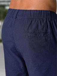 Vīriešu chino šorti tumši zilas OZONEE TMK/DC809/3Z