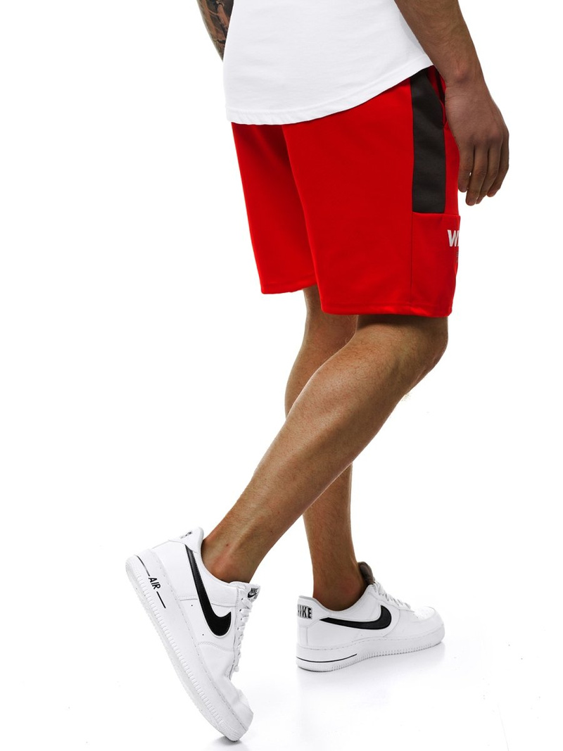 Vīriešu šorti sarkani OZONEE JS/KK300175