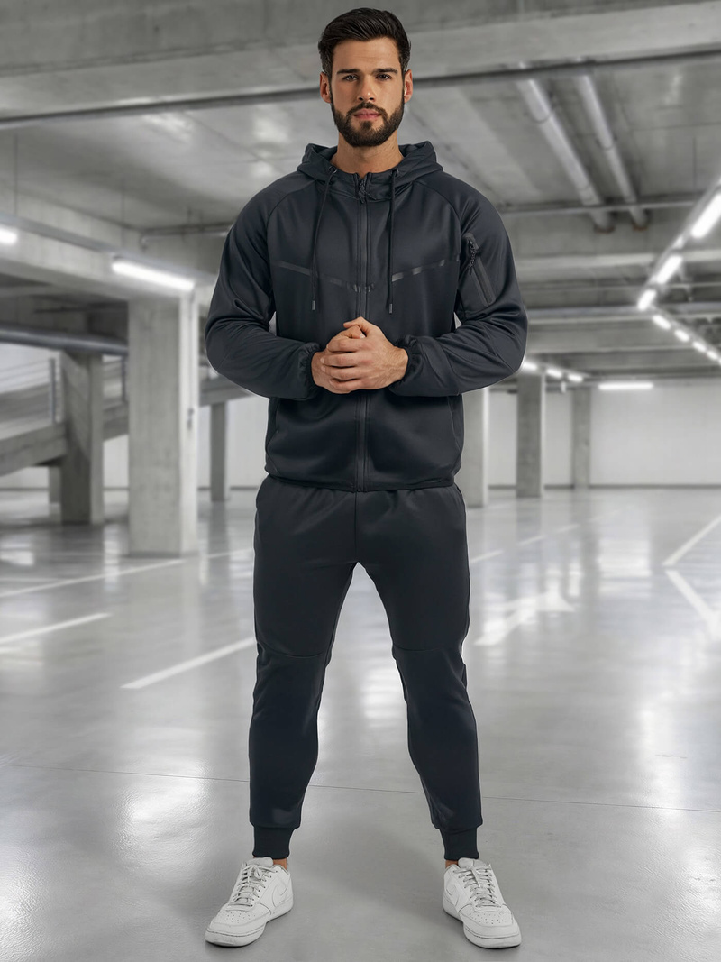 Vīriešu Treniņtērps Tumši Zils OZONEE JS/8C1966/25