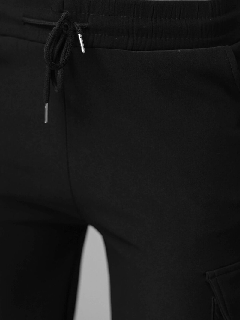 Sieviešu bikses melnas OZONEE JS/92K515/3