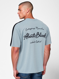 Vīriešu t-krekls gaiši-debesu zils OZONEE O/QQ1195Z