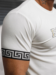 Vīriešu t-krekls balts OZONEE O/T7571