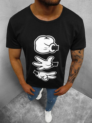 Vīriešu T-krekls Melns OZONEE JS/KS1997Z