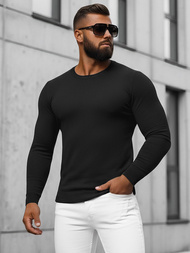 Vīriešu svīteris melns OZONEE NB/MMB602/4Z