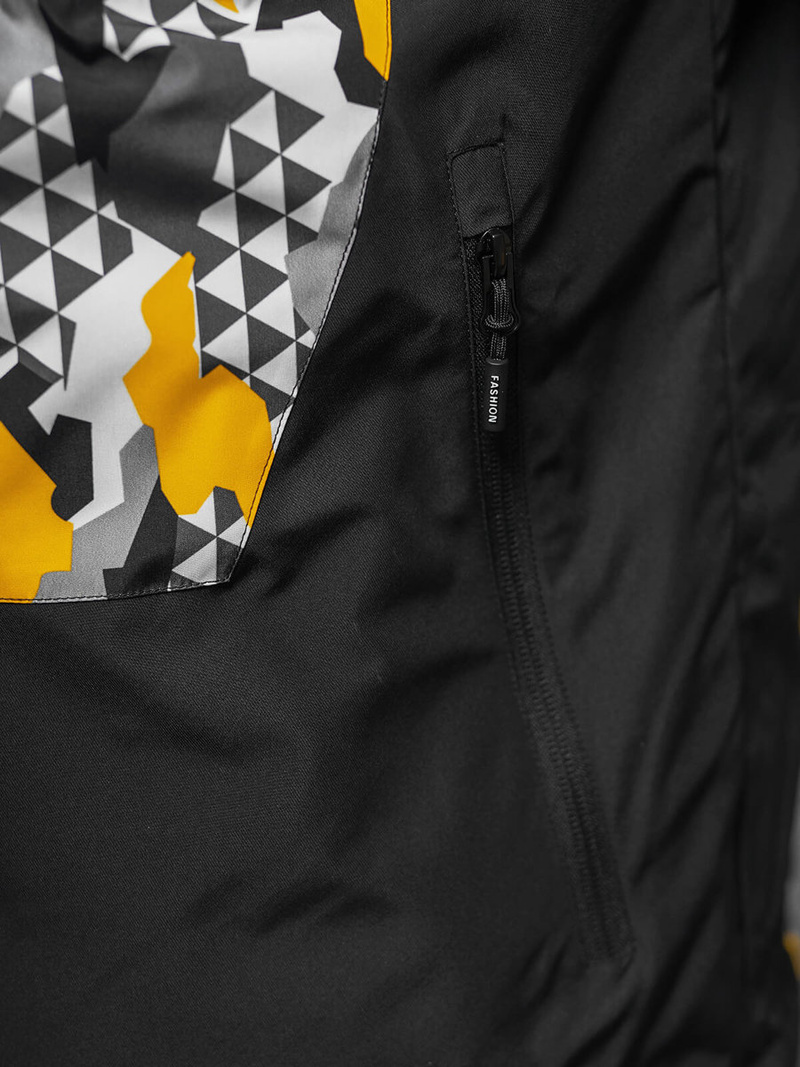 Vīriešu virsjaka kamuflāža-dzeltena OZONEE JS/M36/254