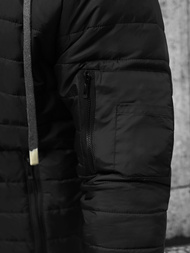 Vīriešu virsjaka melna OZONEE JS/8M985/392