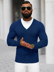 Vīriešu svīteris zils OZONEE NB/MM6006/5Z