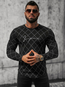 Vīriešu jaka melna OZONEE O/5919BZ