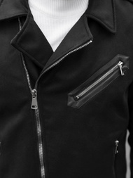 Vīriešu pārejas virsjaka melna OZONEE JS/M15501