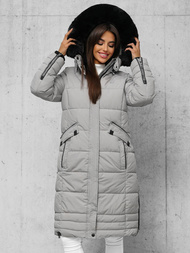 Sieviešu jaka pelēka OZONEE O/W377