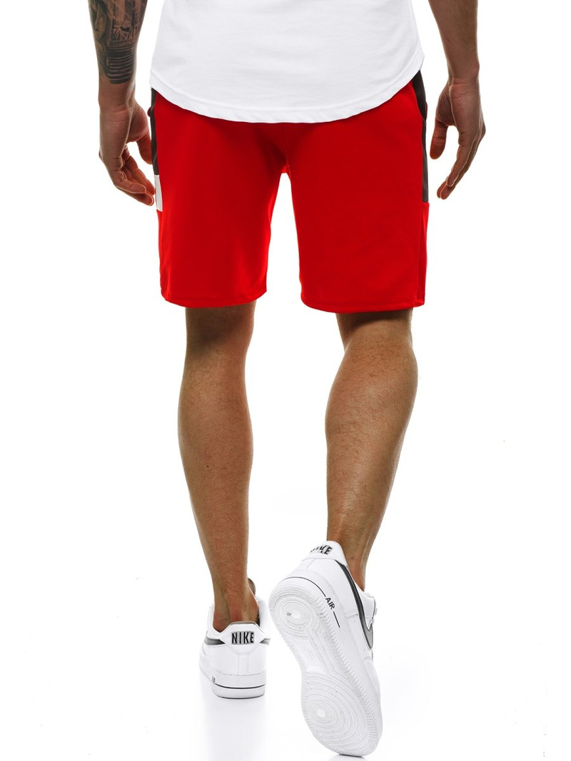 Vīriešu šorti sarkani OZONEE JS/KK300175