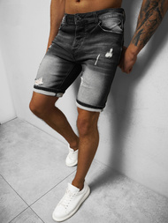 Vīriešu šorti melni OZONEE NB/MP0061N