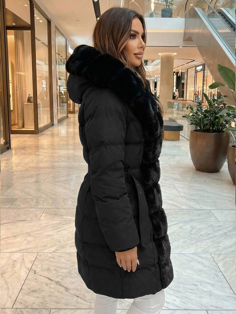 Sieviešu jaka melna OZONEE JS/5M3158/392Z