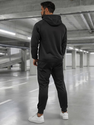 Vīriešu treniņtērps melns OZONEE JS/8C1966/3