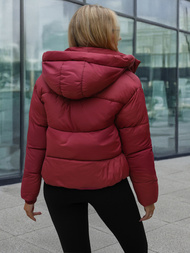 Sieviešu jaka bordosarkans OZONEE JS/16M9188/06Z