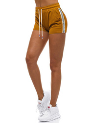 Sieviešu sporta šorti camel OZONEE JS/1023/B10/B