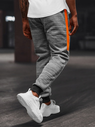 Vīriešu sporta bikses pelēkas OZONEE JS/K60011Z