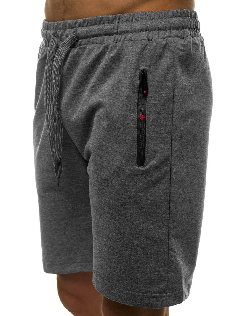 Vīriešu šorti tumši-pelēki OZONEE JS/XW38Z