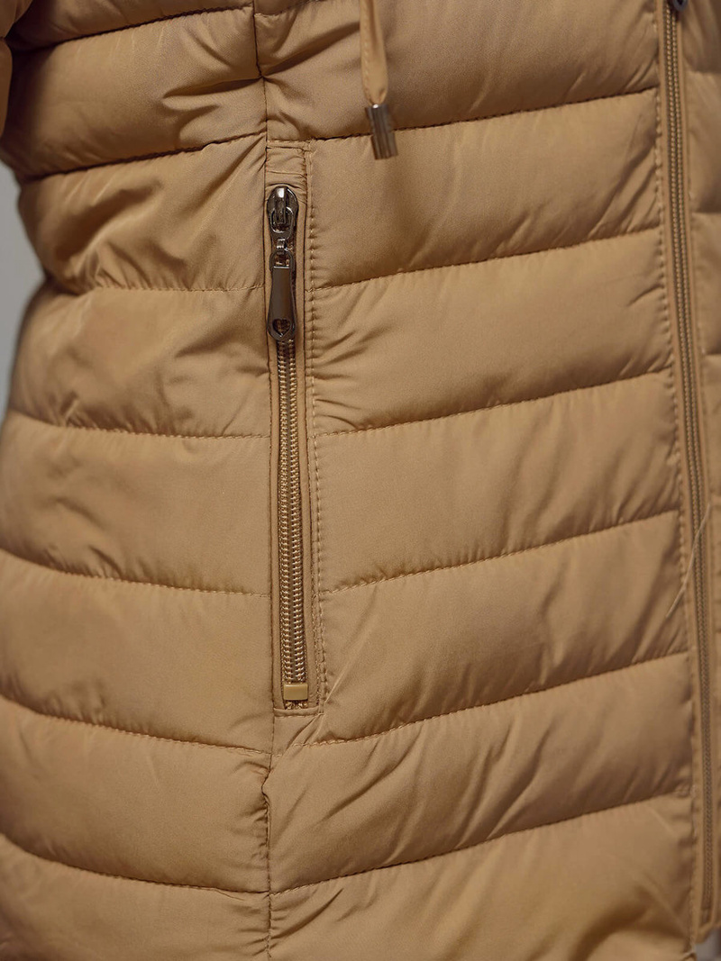 Sieviešu jaka tumši-smilšu OZONEE JS/16M9103/84