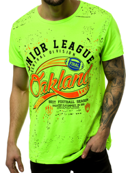 Vīriešu T-krekls zaļš OZONEE JS/KS1975