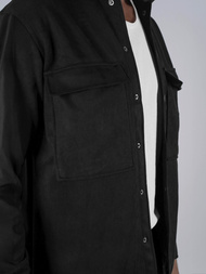 Vīriešu krekls melns OZONEE O/GOM23039