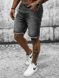 Vīriešu šorti tumši-grafīta OZONEE NB/MP0264GC