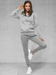 Sieviešu sporta tērps debesu pelēks OZONEE 53