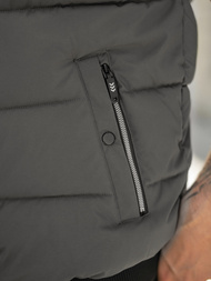 Vīriešu veste grafīta OZONEE JS/32M1780/105