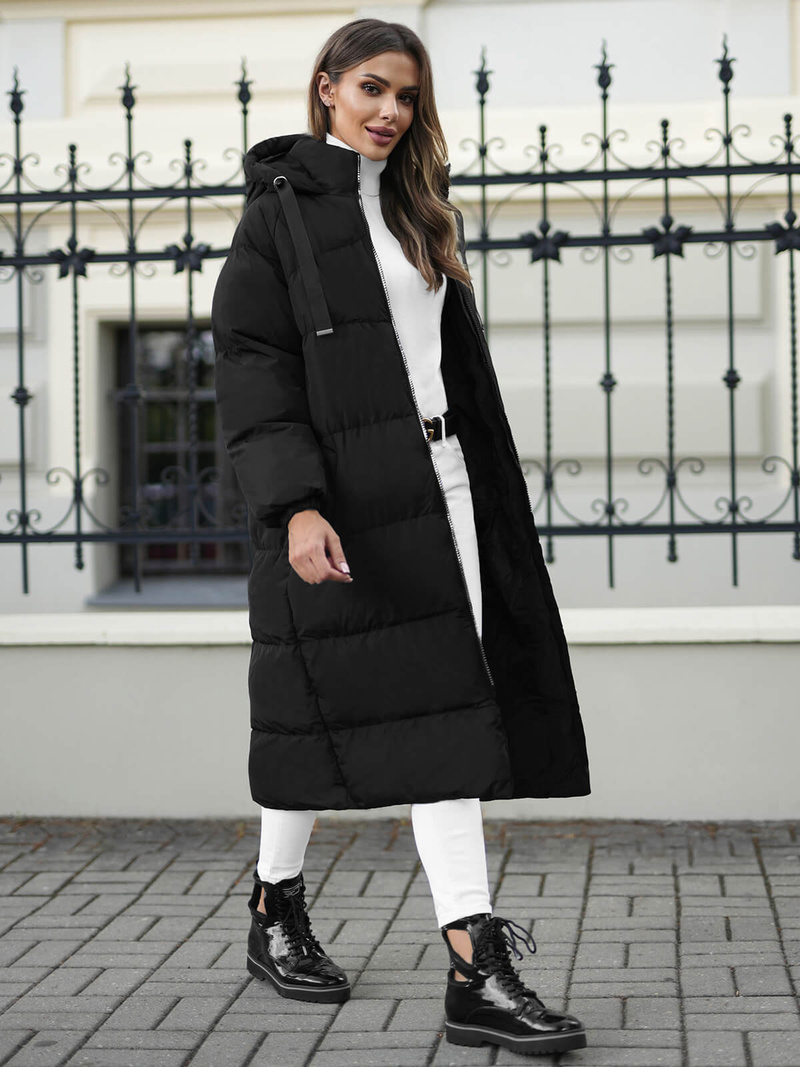 Sieviešu jaka melna OZONEE JS/5M3163/392Z