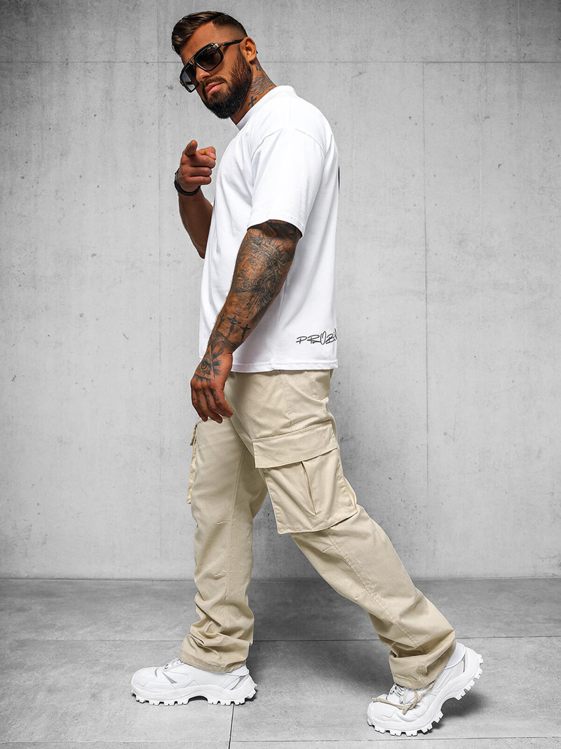 Vīriešu Bikses Smilšu OZONEE O/G3179Z