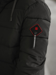 Vīriešu parka melna OZONEE JS/31M5031/392Z